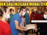 Vali'den Sağlıkçılara Yeni Yıl Ziyareti
