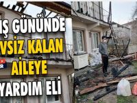 Belediyeden Yangınzede Aileye Yardım Eli