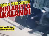 Kaçamadan yakaladı