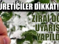 Meteoroloji’den Zirai Don Uyarısı