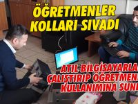 Atıl bilgisayarları topladı