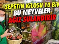 Egzotik meyvelerle dolu sepetin fiyatı dudak uçuklattı