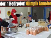 Annelerin hediyeleri olimpik annelerden