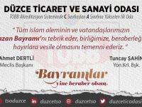 DTSO Ramazan Bayramını Kutladı