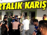 Futbolcuların kavgasında camlar kırıldı, parmaklıklar söküldü