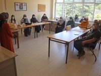 Kursiyerlere sağlıklı yaşam tüyosu