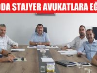 Düzce Barosu Staj Eğitim Kolu çalışmalarına başarıyla devam ediyor