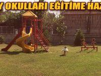 Köy okulları denetimden geçti