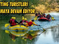 Rafting turistleri ağırlamaya devam ediyor