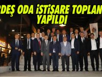 Kardeş oda istişare toplantısı yapıldı