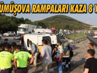 Düzce TEM otoyolunda feci kaza: 8 yaralı