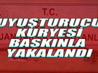 Uyuşturucu kuryesi baskınla yakalandı