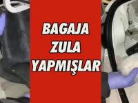 Bagajda gizlenen uyuşturucuyu polis ekipleri buldu