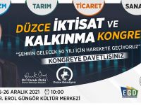 Düzce İktisat Kongresine ev sahipliği yapacak