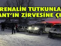 Adrenalin tutkunları Abant’ın zirvesine çıktı