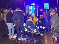 Otomobil bisikletliye çarptı: 1 yaralı