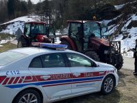 6 Traktör sürücüsüne 2 bin 334 lira ceza kesildi