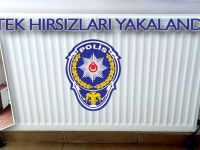 Resmi kurumdan kalorifer peteklerini çaldılar