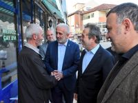 Keskin, Çilimli esnafını ziyaret etti