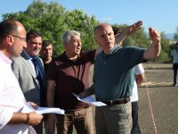 Başkan Özlü sahadan ayrılmıyor