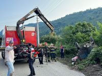 Traktörün römorku devrildi: 1 ölü 12 yaralı