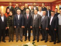 Düzce TSO yönetimine hayırlı olsun ziyareti