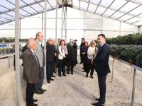 BELEDİYENİN PROJELERİNİ YERİNDE İNCELEDİLER