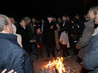 Başkan Özlü vatandaşları ziyaret etti