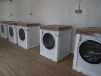 Afetzedeler için çamaşırhane