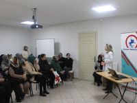 Kursiyerlere ağız ve diş sağlığı eğitimi