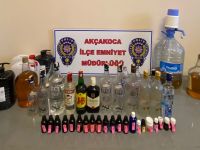 Alkol imalatına Polis baskını
