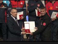 Düzce İtfaiyesine büyük onur