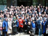 Çat Kapı Ziyaretler İle Gönüllere Dokunuyorlar