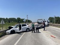 Bayram Trafiğinde Kaza 10 Yaralı