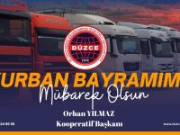 Kamyoncular Kooperatifi Kurban Bayramını Kutlar