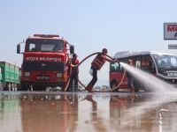 Düzce Belediyesi mesaiye ara vermedi