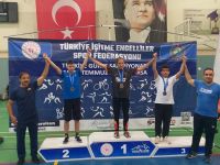İşitme engelliler güreşte 2 madalya