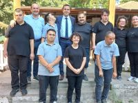 Vali Yardımcısı son ziyaretini kusursuz kafeye yaptı