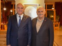 Özlü, Yıldırım ile görüştü