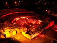 ANTİK KENT TURUNCUYA BÜRÜNDÜ