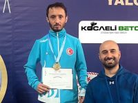 Wushu kungfu şampiyonasında birinci oldu