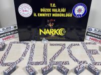 İstanbul'dan Düzce'ye uyuşturucu hap getirirken yakalandılar
