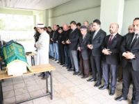 Şehidimizin annesine son görev