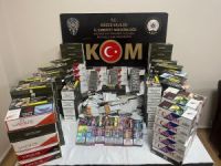 Kaçak alkol ve sigara ele geçirildi