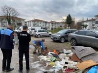 Düzce’de çevreyi kirletene ceza ve temizlik