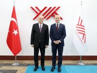 Başkan Özlü, YÖK başkanı ile görüştü