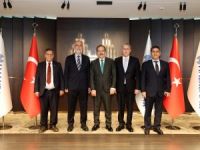 TESKOMB Yönetiminden Halk Bankası Genel Müdürü Özdil'e Ziyaret