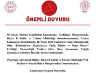 Yağış nedeniyle iptal edildi