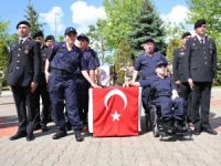 Özel bireyler üniforma giyip yemin etmenin gururunu yaşadı