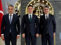 Valilerden Başsavcı Yasin Emre’ye hayırlı olsun ziyareti